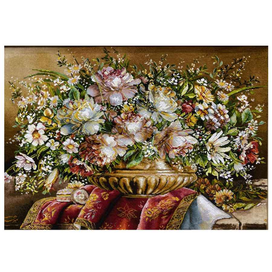 大不里士手工编织波斯图案地毯 —— 花瓶图案