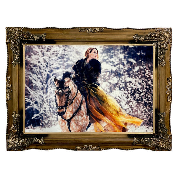 Main image of 图案地毯 —— 骑马图案