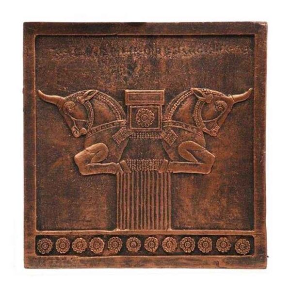 柱头牛雕铭文复制品 – 灵感源于古波斯