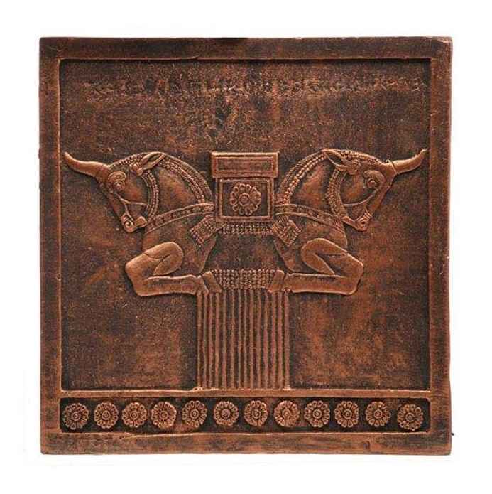 Main image of 柱头牛雕铭文复制品 – 灵感源于古波斯