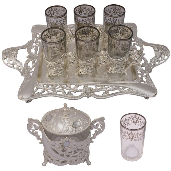 波斯茶具 Salvin 银色款