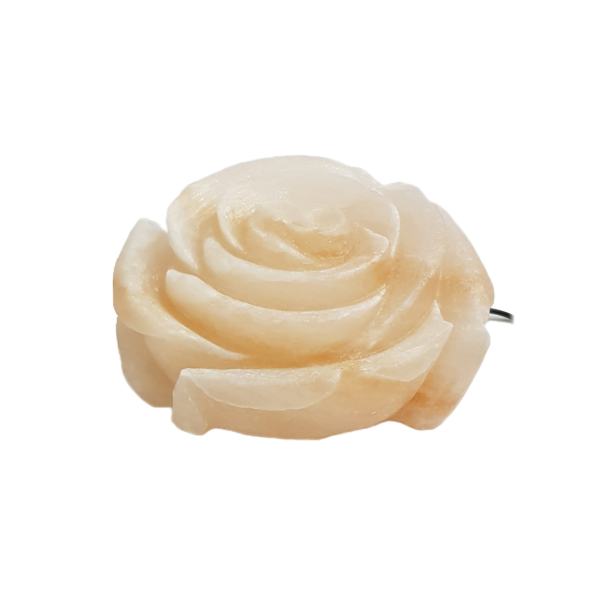 Main image of 波斯花卉盐灯 – 手工天然石材设计