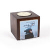 Thumbnail 2: 波斯木质立方体小蜡烛台 Zemestan（2个）