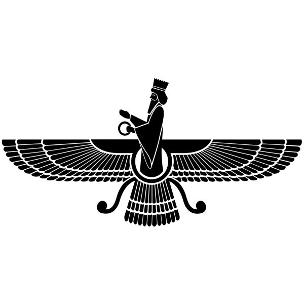 Main image of 波斯墙贴 —— 法尔瓦哈尔（祆教象征）