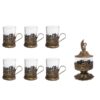 Thumbnail 2: 波斯茶具套装 – 青铜色（7件套）