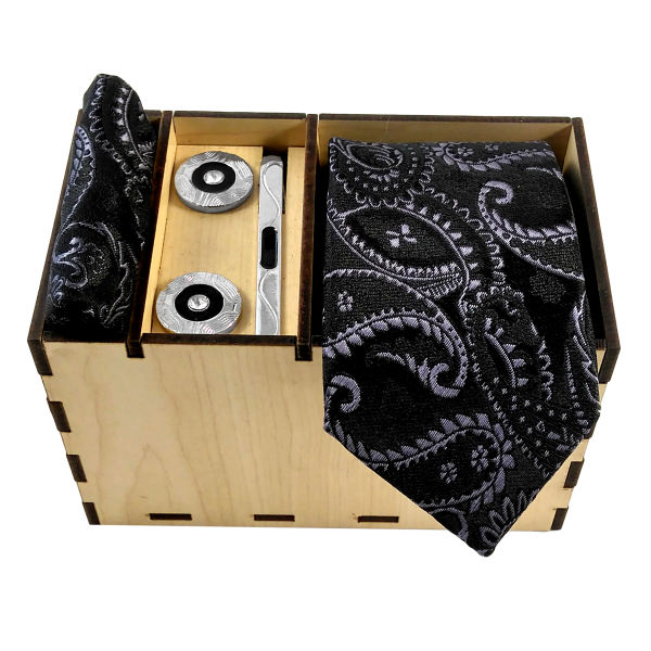 Main image of 男士领带、手帕及袖扣套装 – 奢华 Bita