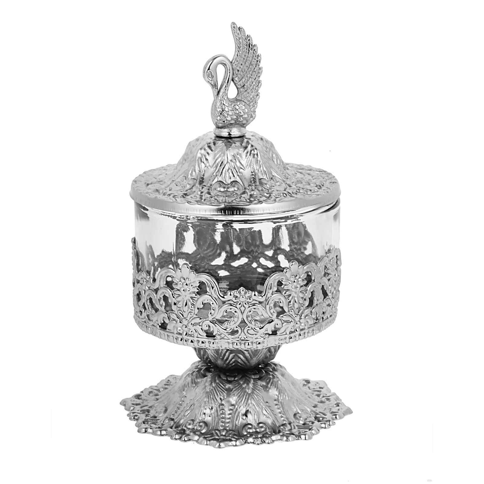 波斯复古银色茶具套装