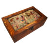 “勇敢之王” 贵族款波斯木质茶叶收纳箱