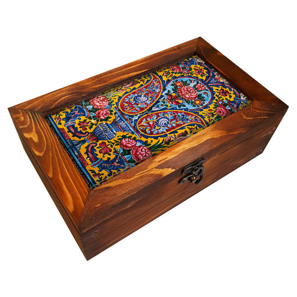 Main image of Soren 茶叶收纳盒 – 手工带隔层