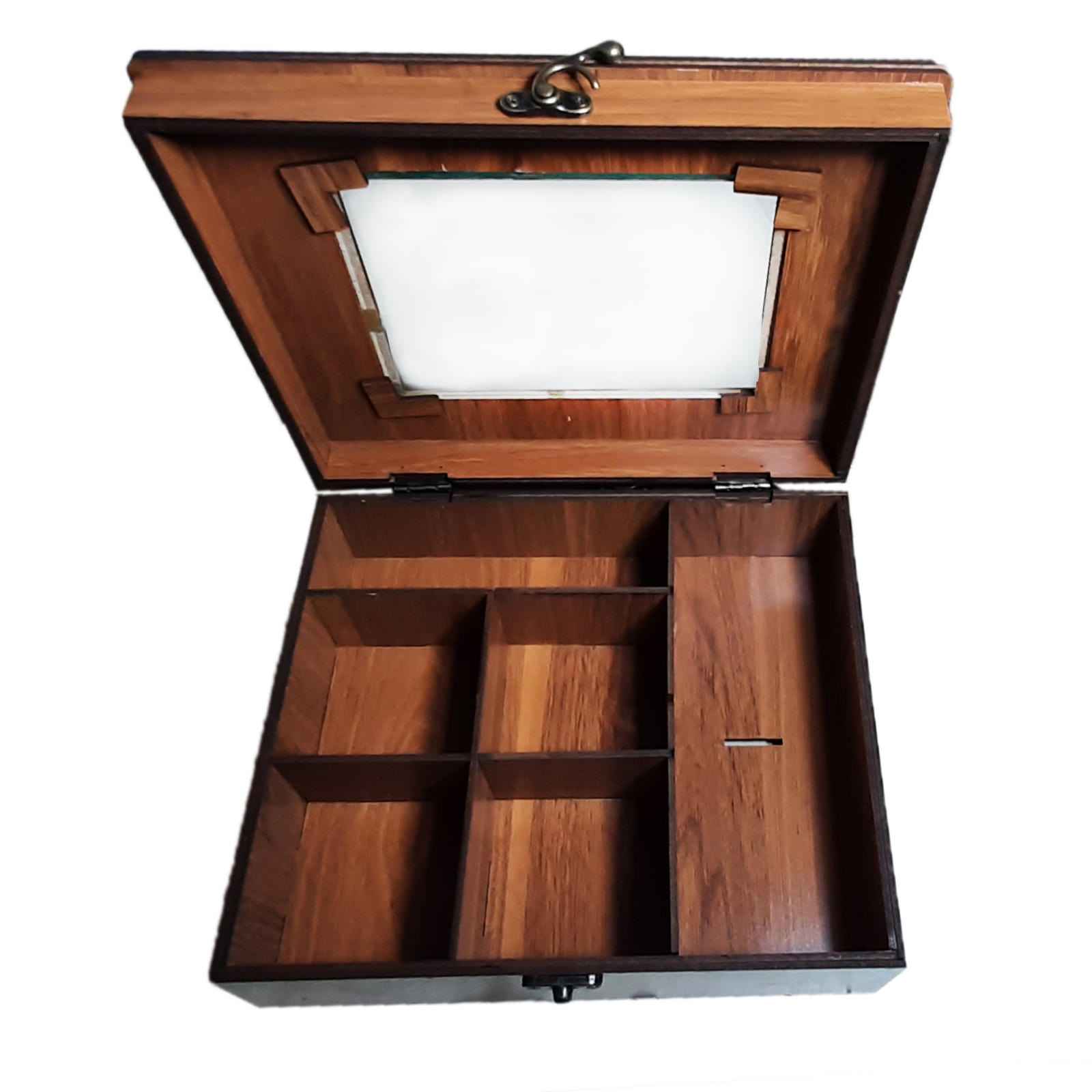 “Karen” 优雅款波斯宝箱式茶叶收纳盒