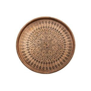 波斯铜手工托盘 – 传统锤纹 Savin 款