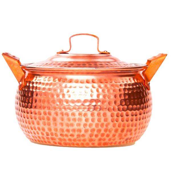 Main image of 波斯铜制炖锅 – 传统手工锤纹款式 Sarvi II