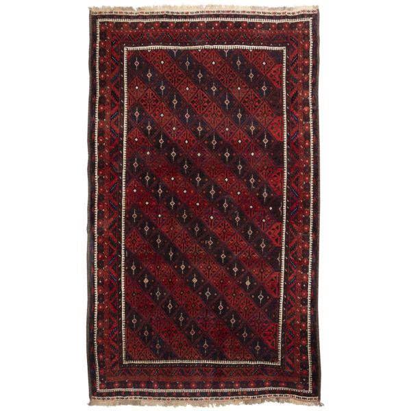 Main image of 复古手工结制波斯地毯 红色款