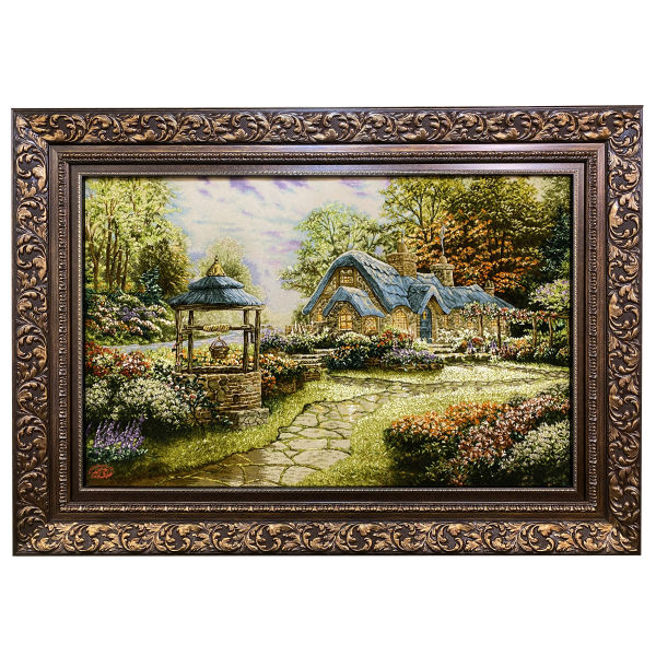 Main image of 手工结制波斯塔布里兹画毯，描绘巴兰