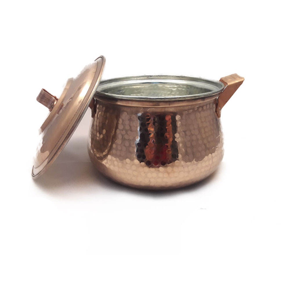 波斯铜制炖锅 – 传统手工锤纹款式 Hiva（3 件套）
