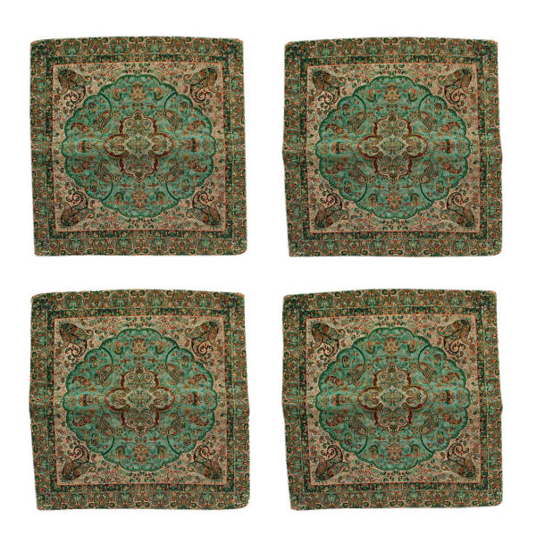 Main image of 波斯特尔梅靠垫套 – Shah Abbasi 款（2件） | 奢华传统设计