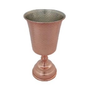 手工波斯铜红酒杯 – 锤纹款 Tanin