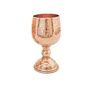 手工波斯铜红酒杯 – 锤纹款 Zarin