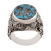 Thumbnail 3: 波斯男士银戒指 – 尼沙布尔绿松石 Ashura