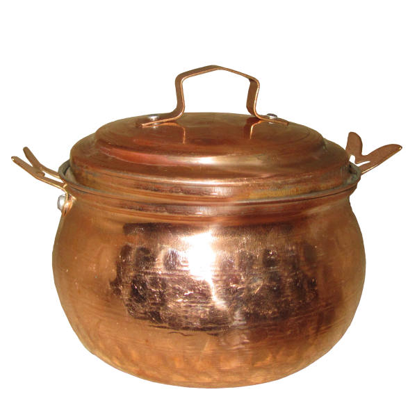 Main image of 波斯铜制炖锅 – 传统手工锤纹炖锅款式 Mahan