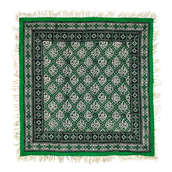 Main image of 波斯桌布：伊斯法罕传统Kalamkari木版印刷 Aras II