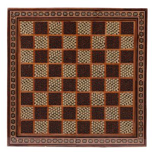 波斯木质象棋棋盘 – 豪华款 (Model Lux)
