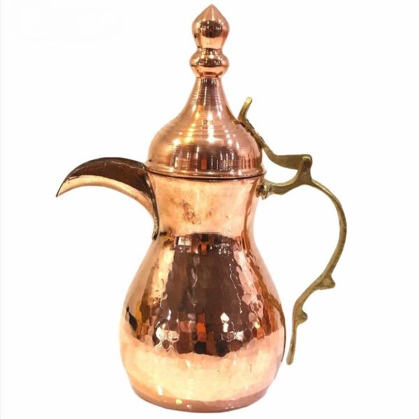 Main image of 铜达拉咖啡壶 – 冲泡卡瓦与阿拉伯咖啡，Hivana款