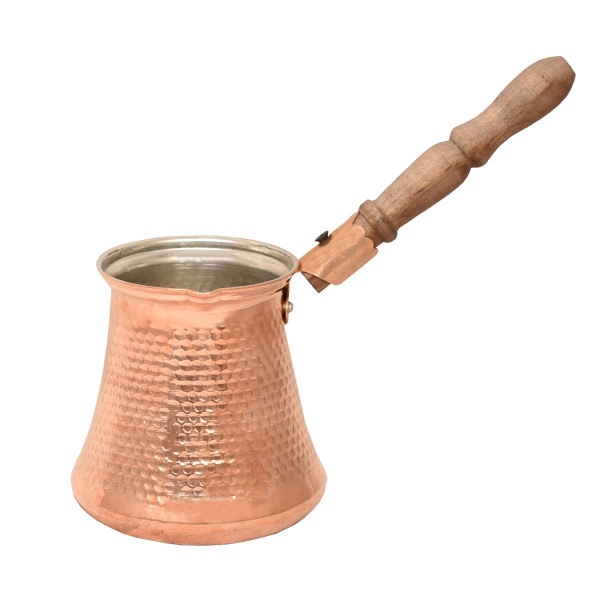 土耳其咖啡壶 – 传统锤纹铜Cezve/Ibrik,Kia II款