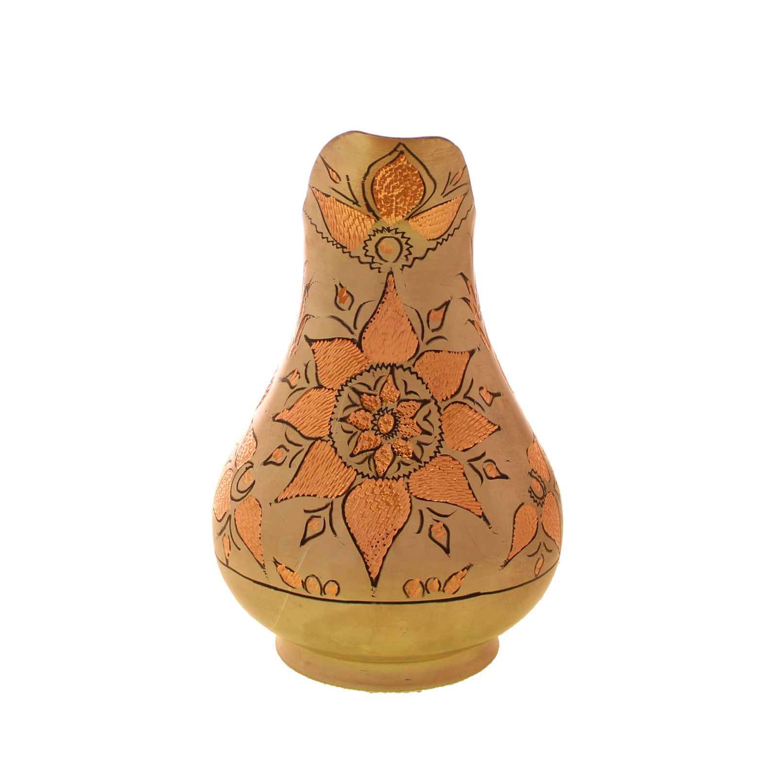 波斯铜壶，传统手工锤制，卡马尼款