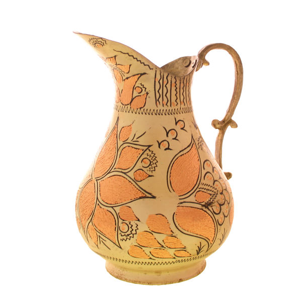 Main image of 波斯铜壶，传统手工锤制，基米亚款