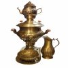 Thumbnail 2: 波斯黄铜茶炊 装饰性炭火茶具 6 升