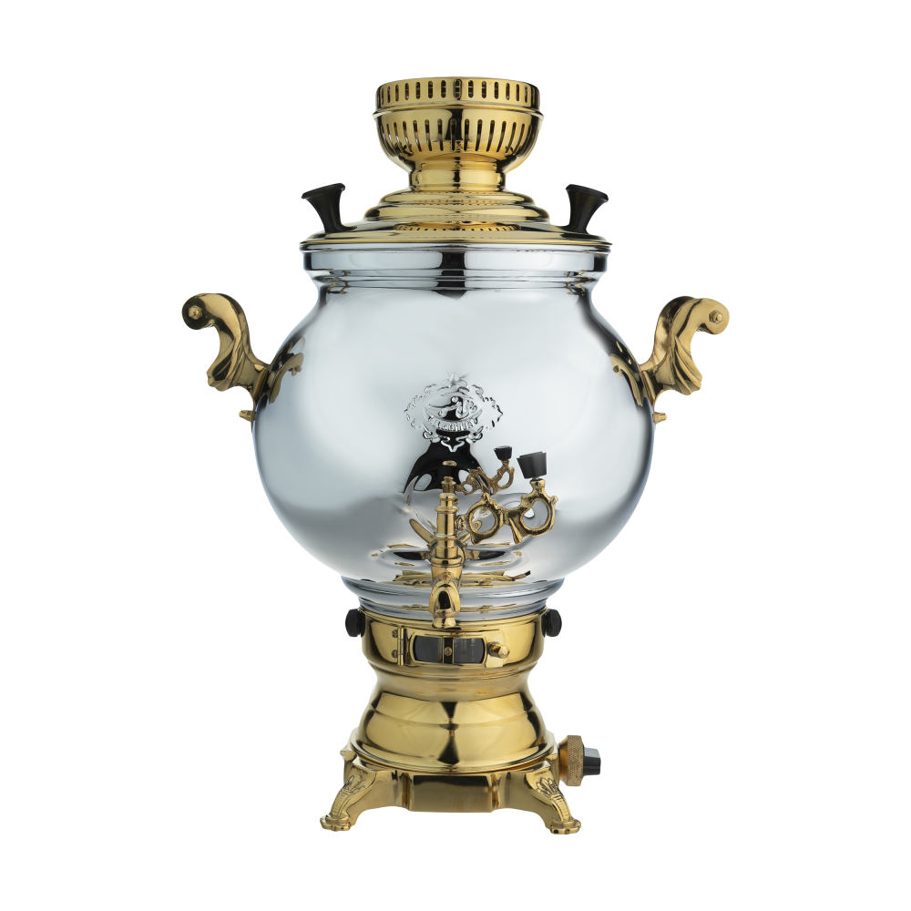 Main image of 波斯燃气茶炊 光滑款茶具 8 升