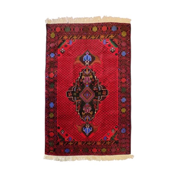 Main image of 波斯正宗祈祷地毯 – 手工结制，豪华 Medallion 款