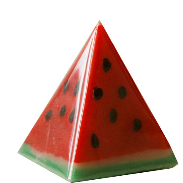 西瓜蜡烛 – I 款,适合 Yalda 夜