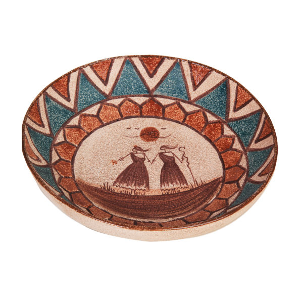 Main image of 手工装饰陶碗 款式 Naghshine