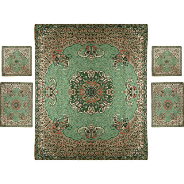 Main image of 波斯床罩套装 – 东方风格双人尺寸 / Termeh面料 – Lana款