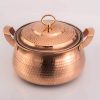 波斯铜制炖锅 – 传统手工锤纹款式 Bina