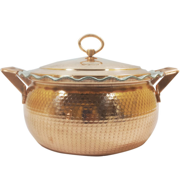 Main image of 波斯铜制炖锅 – 传统手工锤纹款式 Kabiri