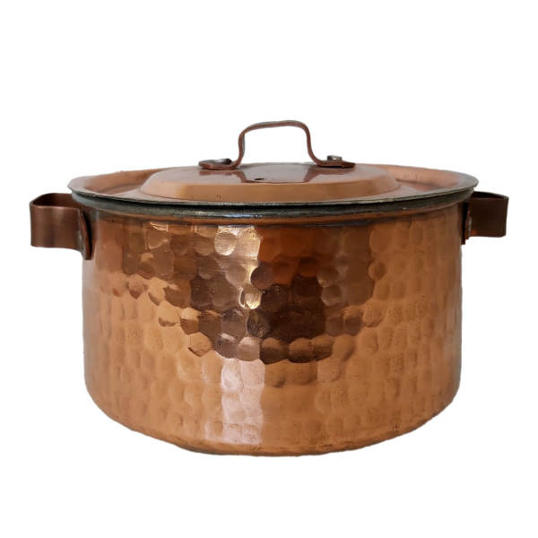 Main image of 波斯铜制炖锅 – 传统手工锤纹款式 Kiana