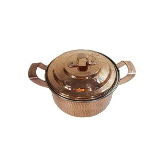 波斯铜制炖锅 – 传统手工锤纹款式 Vandad