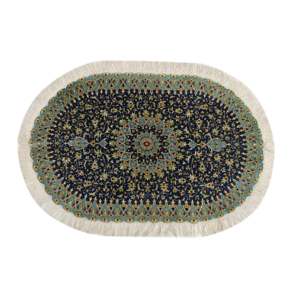 Main image of Qom Medallion 手工结制波斯丝地毯 Abi