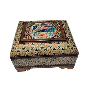 手工木质首饰盒 – 波斯哈塔姆工艺，型号Kabiri