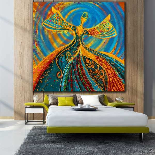 Main image of 波斯木质海报印画 – Sama 墙饰