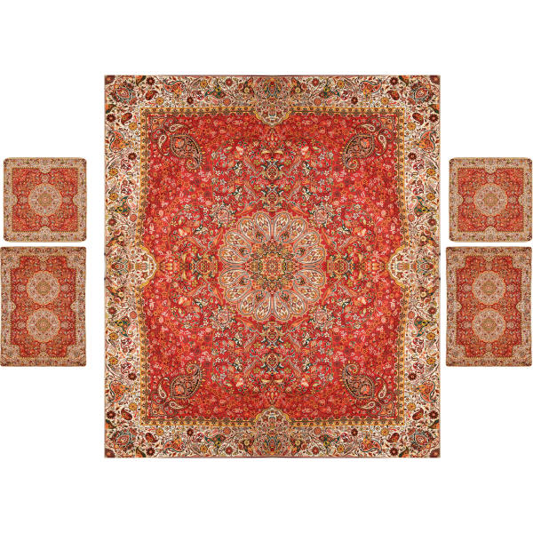 Main image of 波斯床罩套装 – 东方风格双人尺寸 / Termeh面料 – Mahta款