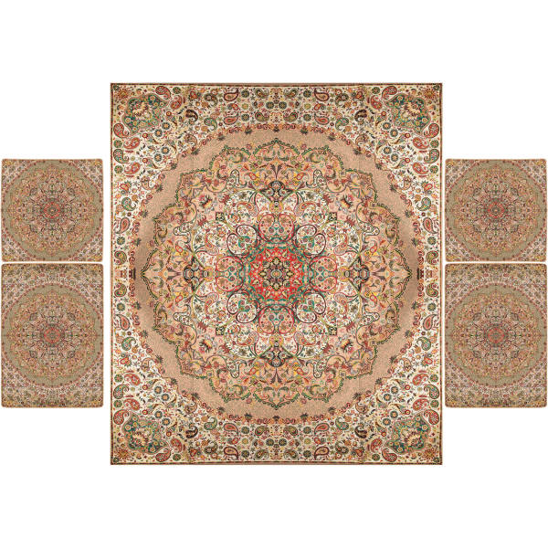 Main image of 波斯床罩套装 – 东方风格双人尺寸 / Termeh面料 – Nima款