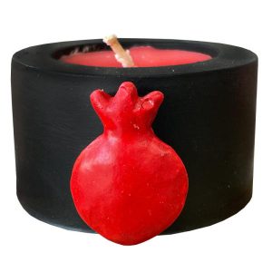 石榴蜡烛 – 装饰图案，适合 Shabe Yalda