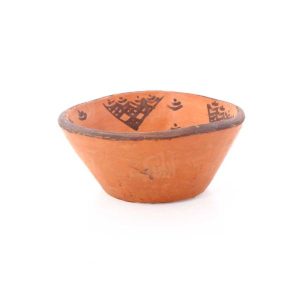 手工装饰陶碗 款式 Red Brick