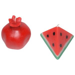 石榴蜡烛 – 搭配西瓜，适合 Yalda