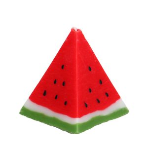 西瓜蜡烛 – 红色款，理想 Yalda 装饰