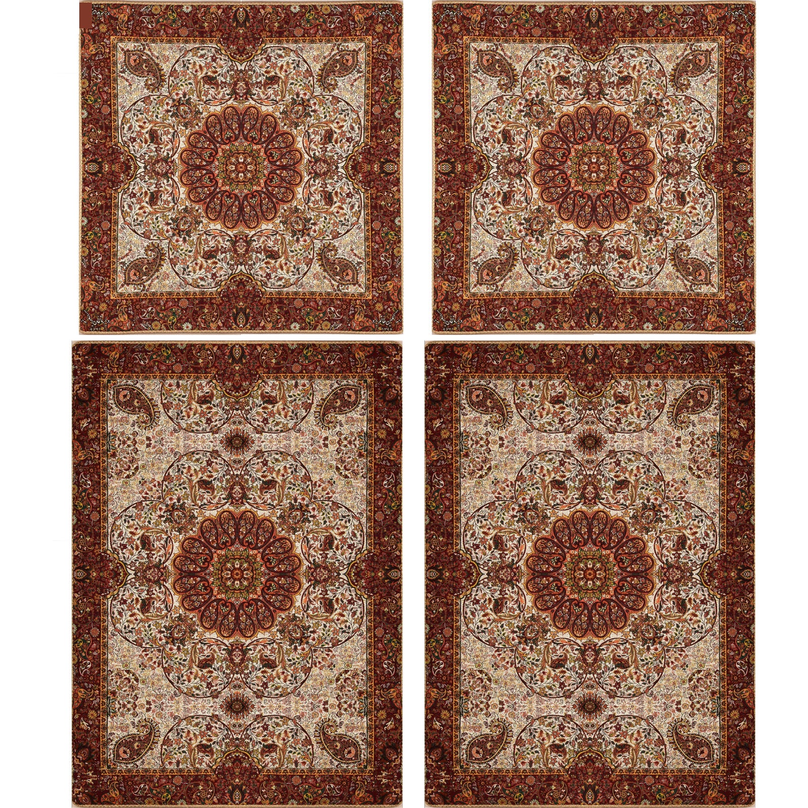 波斯床罩套装 – 东方风格双人尺寸 / Termeh面料 – Nahal款